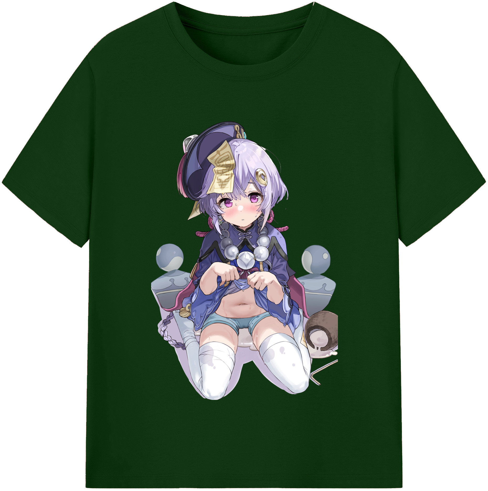 げんし神 七七 なな  genshin Nana 綿100％半袖Tシャツ（フロントプリント）
